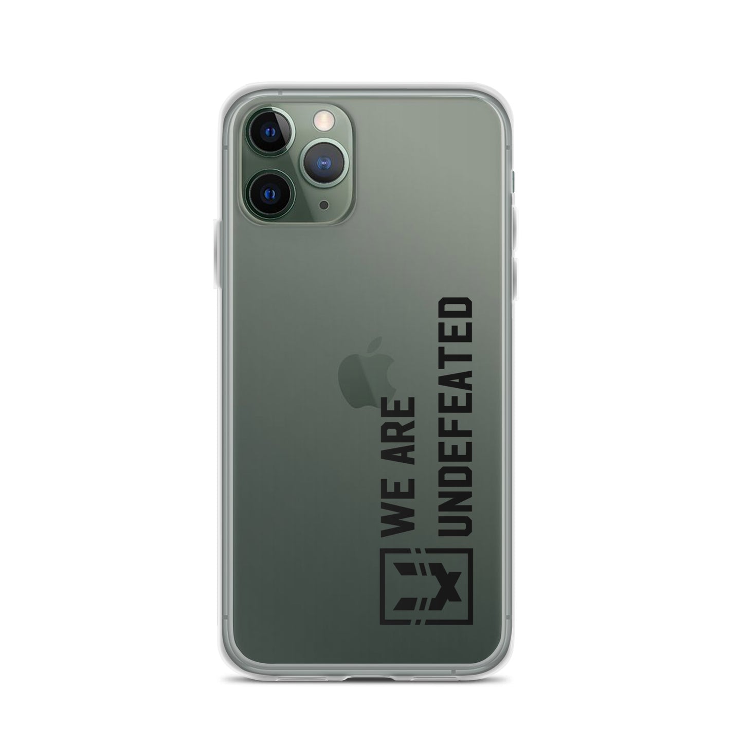 *BLACK* We Are Undefeated - Clear Case for iPhone®