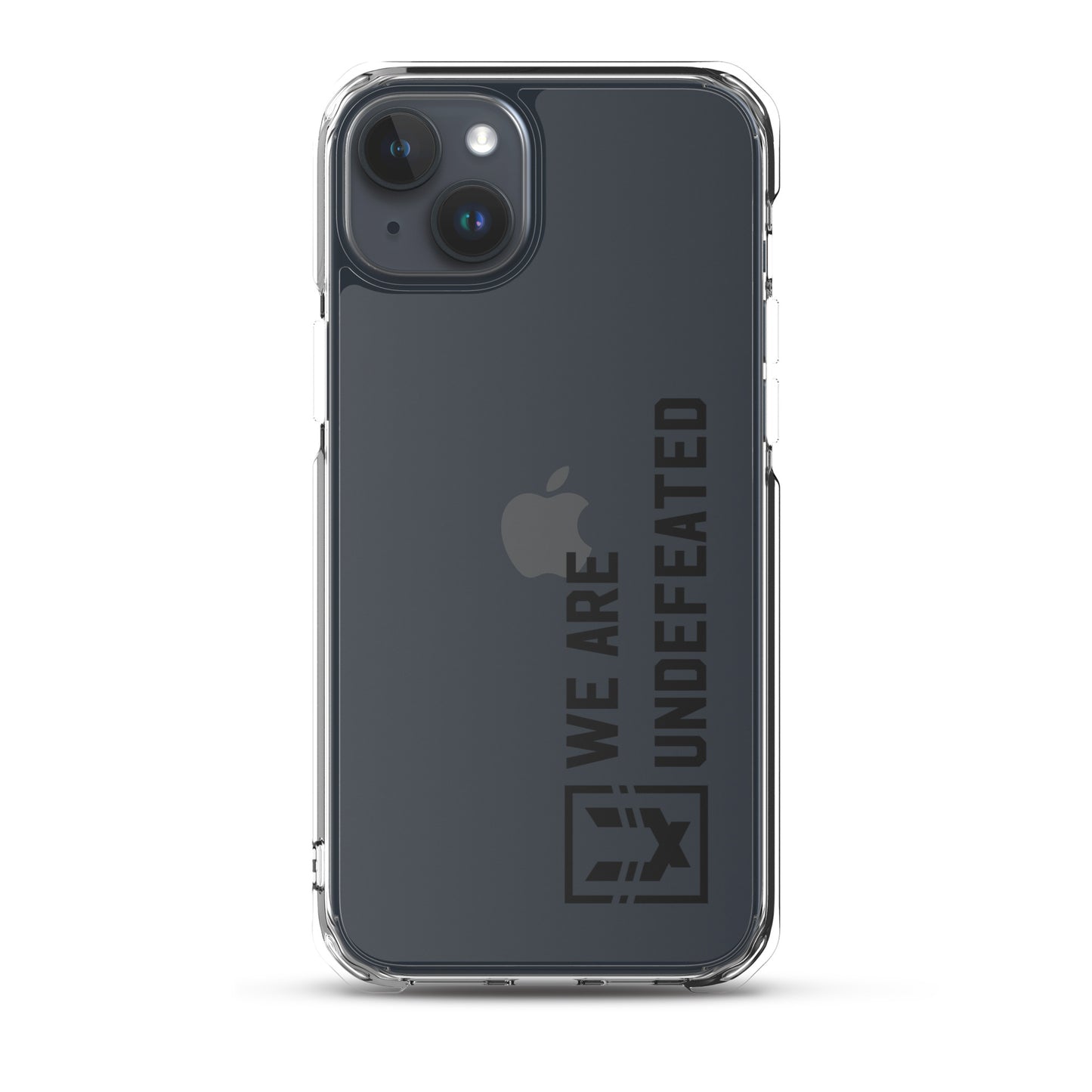 *BLACK* We Are Undefeated - Clear Case for iPhone®