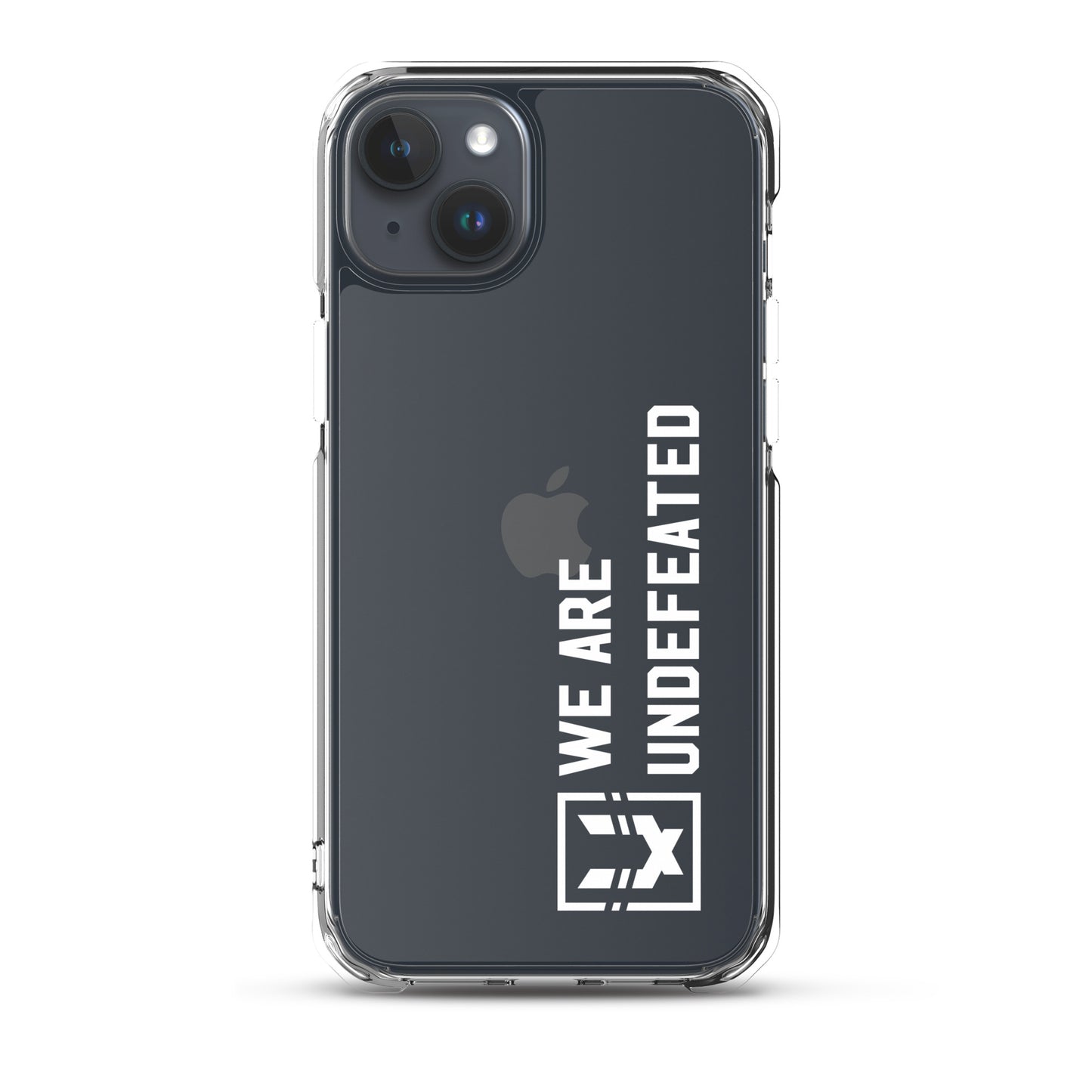 *WHITE* We Are Undefeated - Clear Case for iPhone®